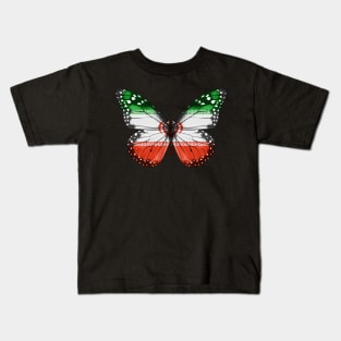 Iranian Cat Flag  Butterfly - Gift for Iranian Cat From Iran Kids T-Shirt